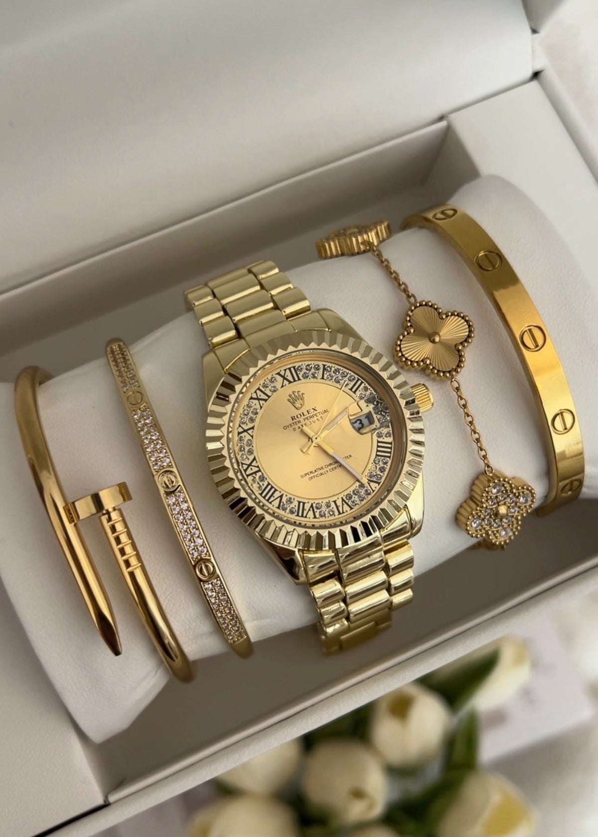 Mix Feminino Dourado Dubai