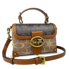 Bolsa Feminina de Luxo Couro Genuíno Scarlet