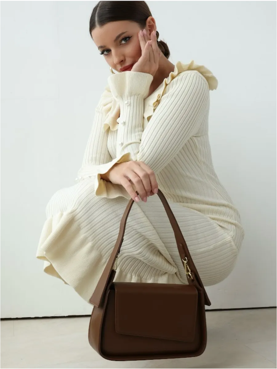 Bolsa Feminina Vintage Milena Marron