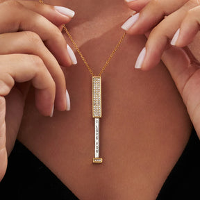 Colar I Love You Banhando Ouro 18K