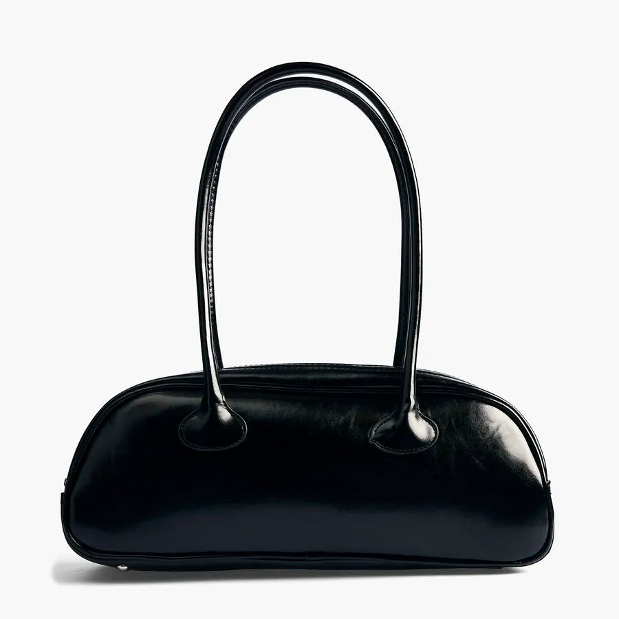 Bolsa feminina baguete longa Cloé couro legitimo