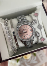 Mix Feminino Prata - Rosa