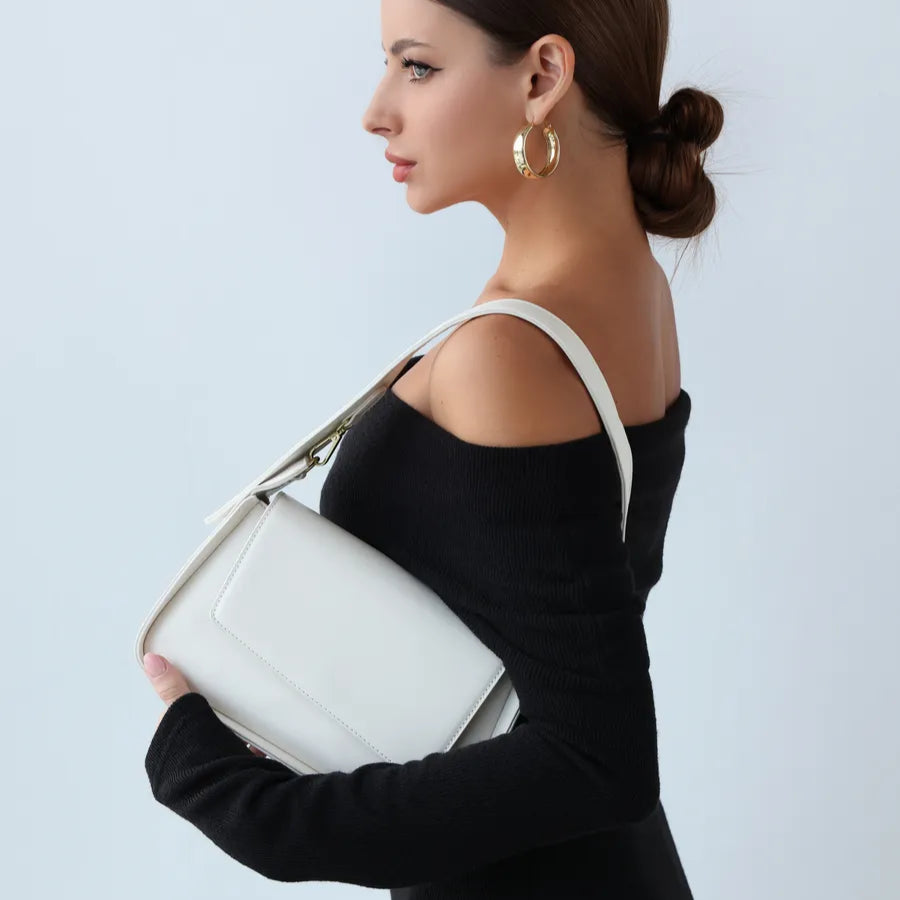 Bolsa Feminina Vintage Milena Branca