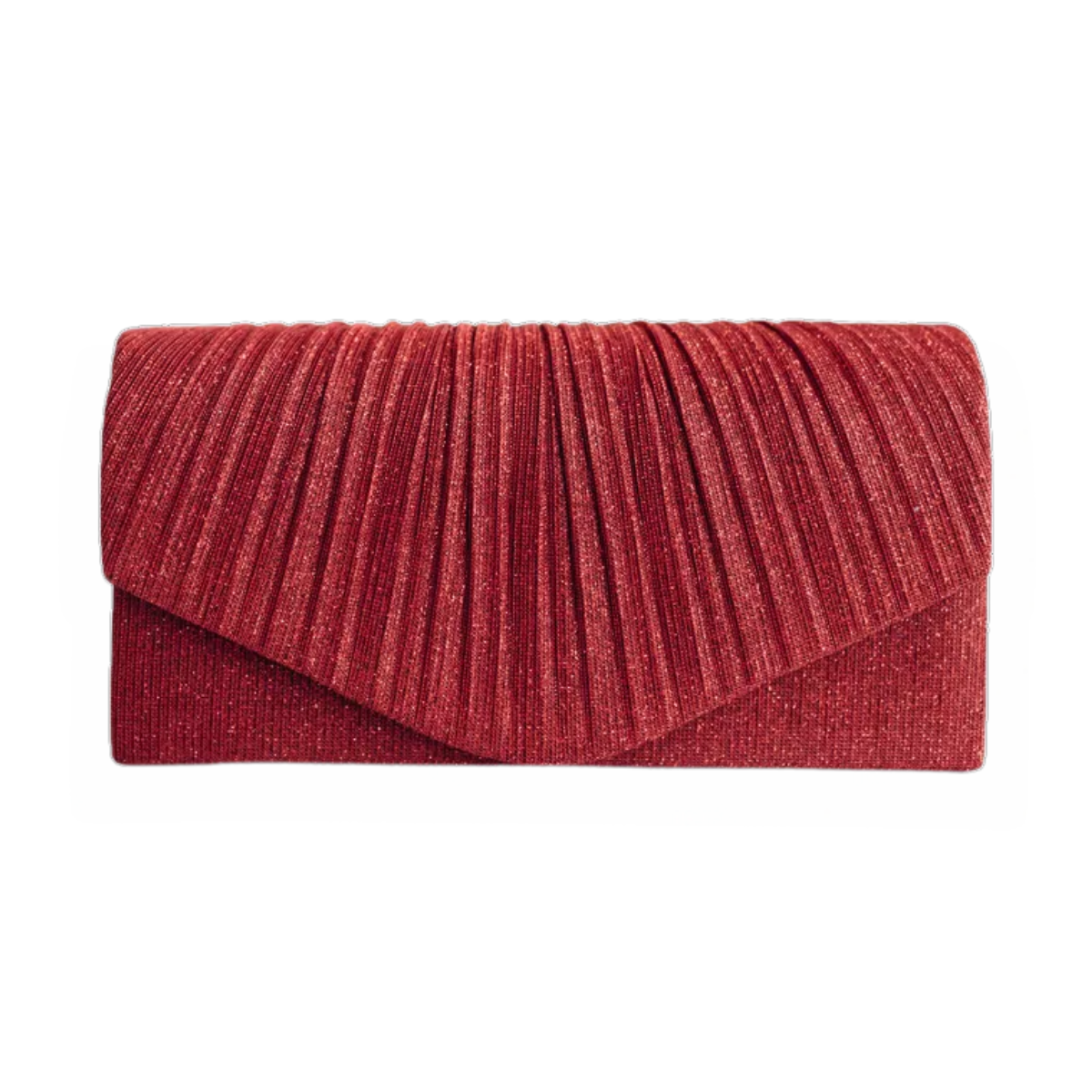 Bolsa Feminina Clutch para Noites Brilhante com corrente