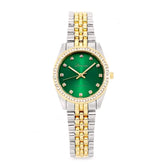 Relógio Feminino Prata Dalila Verde