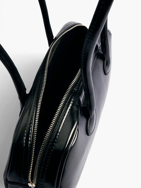 Bolsa feminina baguete longa Cloé couro legitimo