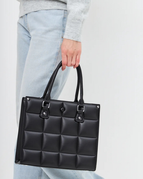 Bolsa Feminina De Couro Legítimo Preta Class