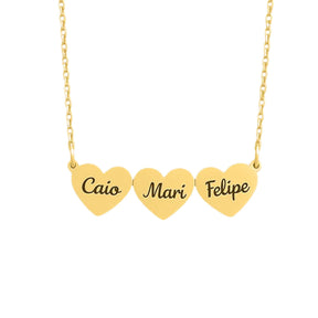Colar Mãe Eu Te Amo - Caixa Especial com Urso e Rosa Eterna