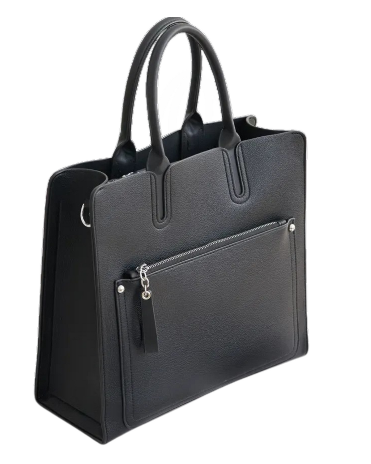 Bolsa Feminina De Couro Preta Claire