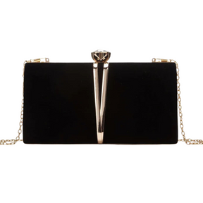 Bolsa Feminina Clutch Classic Veludo