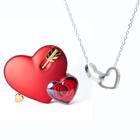 Colar Amor Eterno com Caixa Amour
