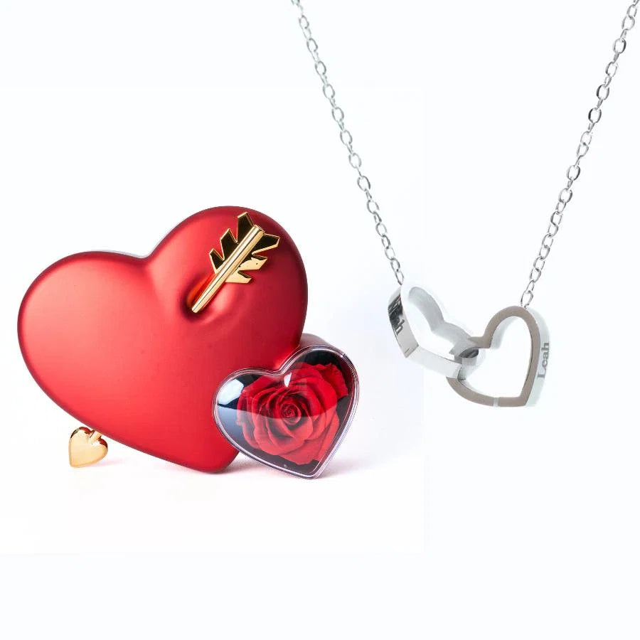 Colar Amor Eterno com Caixa Amour