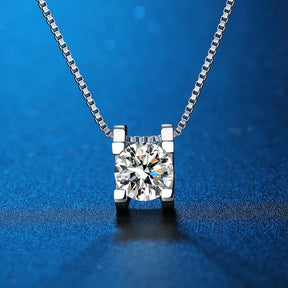 Colar Gota de Luz Prata 925 + Brinde Brinco Diamond