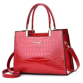 Bolsa Feminina Couro Legitimo Royal Vermelha