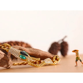 Colar Feminino Dourado Cleópatra