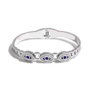 Pulseira Feminina Olho Grego Brilhante.