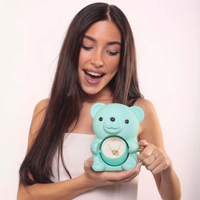 Colar Personalizado com Caixa Urso Amor Eterno