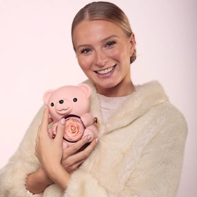 Colar Personalizado com Caixa Urso Amor Eterno
