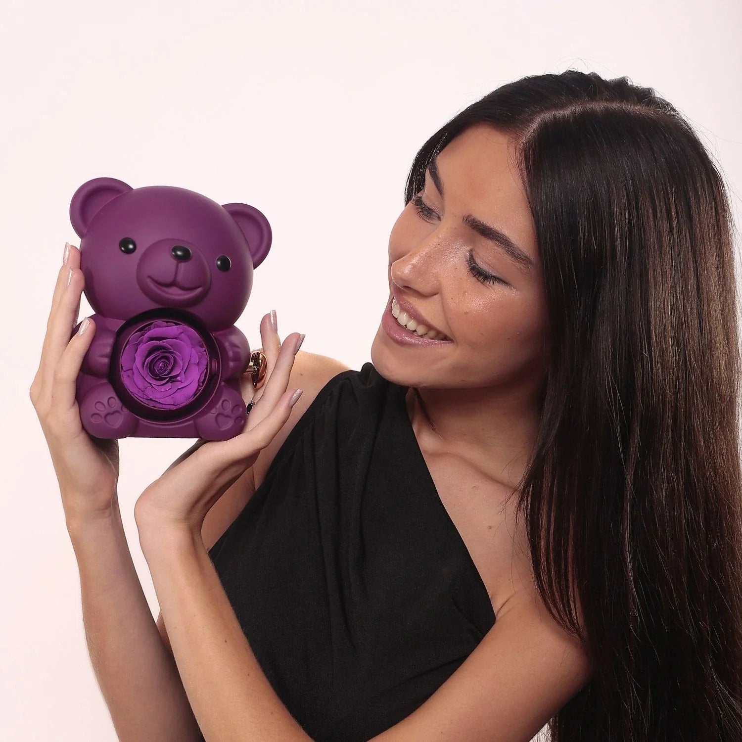 Colar Personalizado com Caixa Urso Amor Eterno