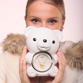 Colar Personalizado com Caixa Urso Amor Eterno