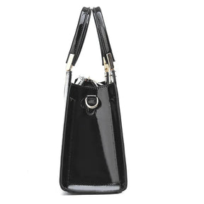 Bolsa Feminina Couro Legitimo Royal Preta
