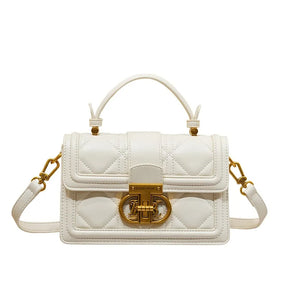 Bolsa Feminina Branca De Couro Legítimo Beneva