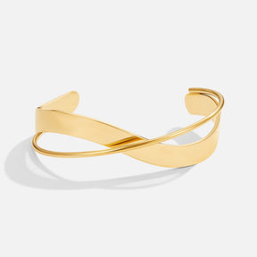 Bracelete Feminino Dourado Eve