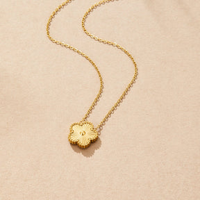 Colar Feminino  Dourado de Trevo dourado
