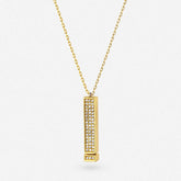 Colar I Love You Banhando Ouro 18K