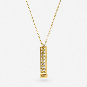 Colar I Love You Banhando Ouro 18K