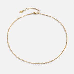 Colar Feminino Dourado Corrente  Mila
