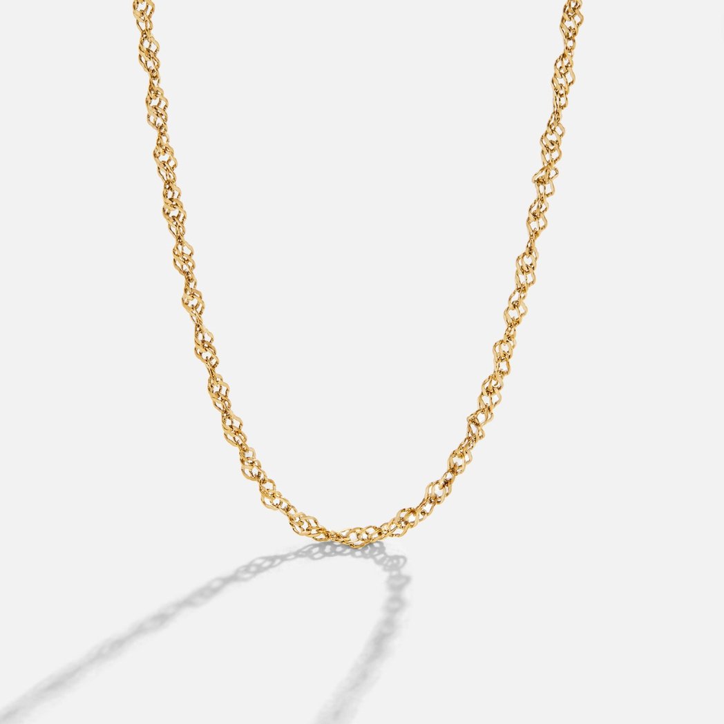 Colar Feminino Dourado Corrente  Mila