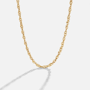 Colar Feminino Dourado Corrente  Mila