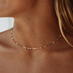 Colar Rainbow Banhado Ouro 18K
