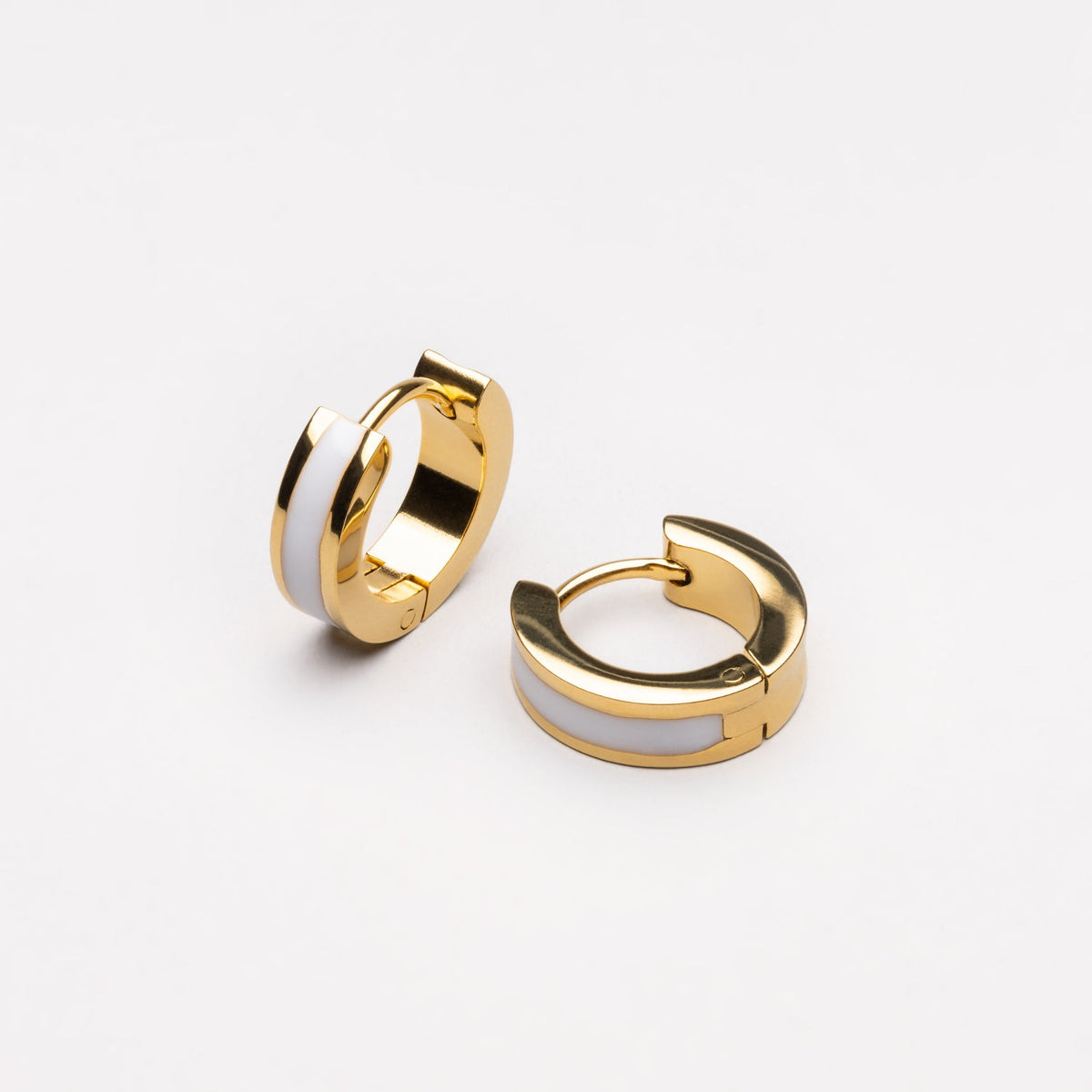 Brinco Mini Argolas Banhado Ouro 18K
