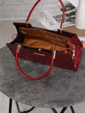 Bolsa Feminina Couro Legitimo Royal Vermelha